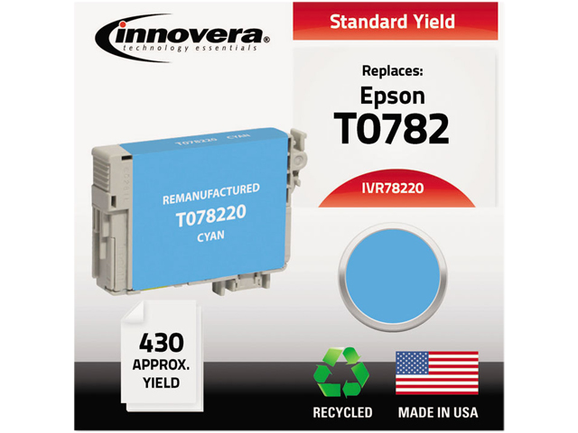 Innovera IVR78220 Cyan Ink Cartridge