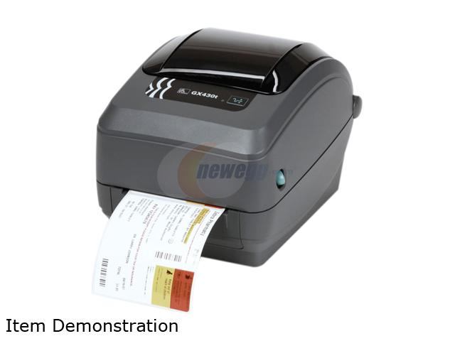 Zebra GX43 100310 000 GX430t Desktop Thermal Printer