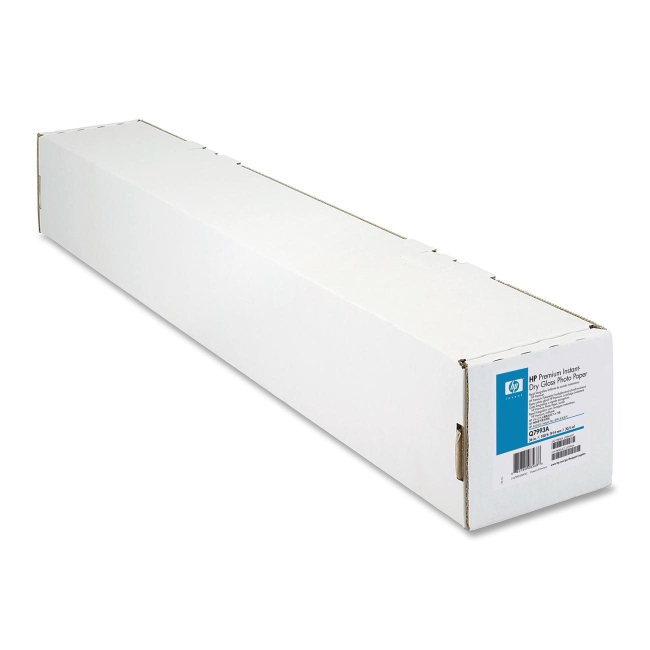 Hewlett Packard Q8675A Scrim Banner Paper for Indoor/Outdoor Signage, 24" x 50 ft, White