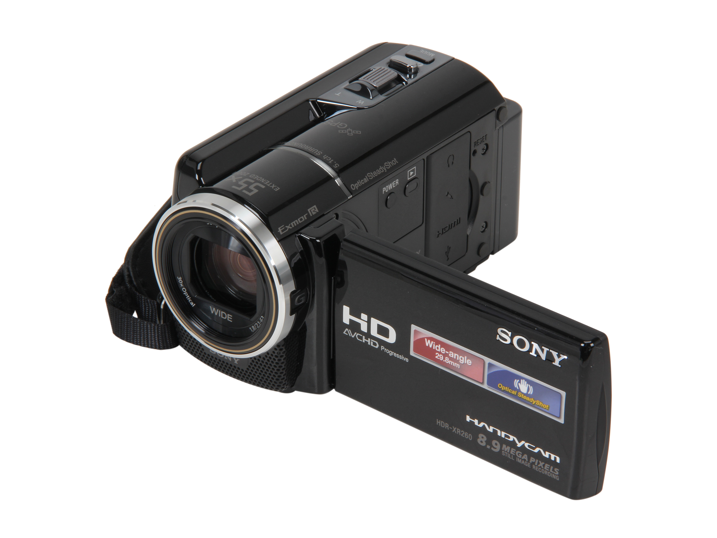 SONY HDR XR260V Black 1/3.91" CMOS 3.0" (230K) LCD 30X Optical Zoom Full HD HDD Camcorder