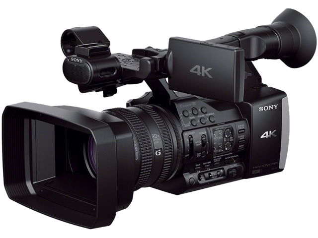 SONY FDR AX1 Black 1/2.3" CMOS 3.5" 1229K LCD 20X Optical Zoom 4K Professional Camcorder