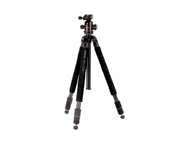 SUNPAK PRO 723B Carbon Fiber Tripod with Ballhead (Quick Release)