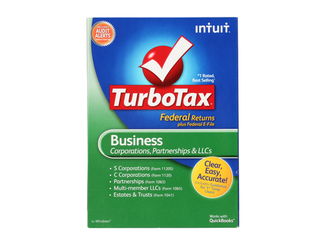    Intuit TurboTax Business Federal + eFile 2011