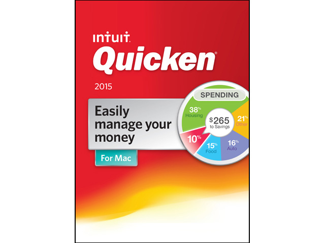 Intuit Quicken for Mac 2015   