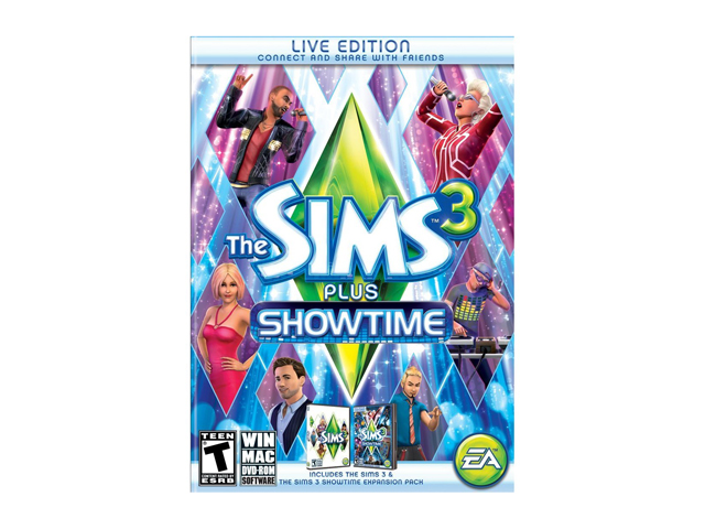    The Sims 3 Plus Showtime PC Game EA