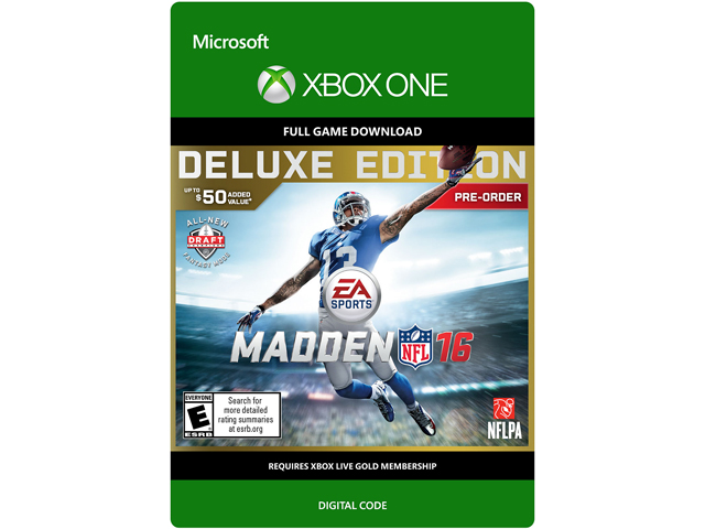 Madden NFL 16 XBOX One [Digital Code]