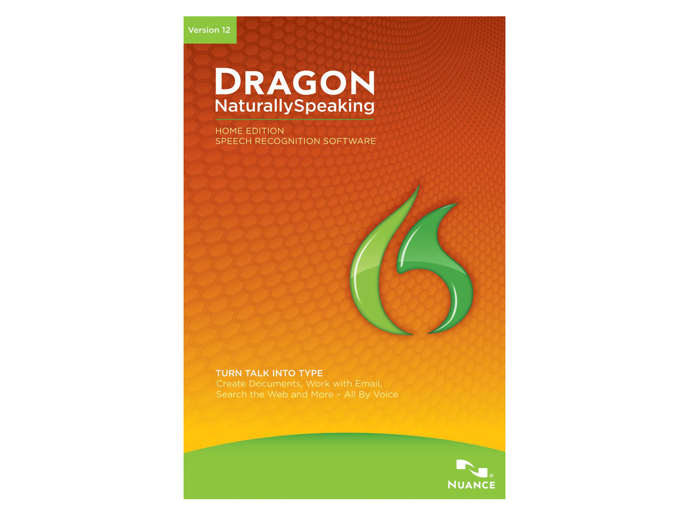 NUANCE Dragon NaturallySpeaking 12 Home   KeyCard