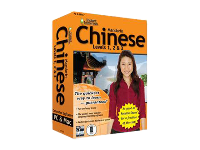 TOPICS Entertainment Instant Immersion Chinese Levels 1,2 & 3