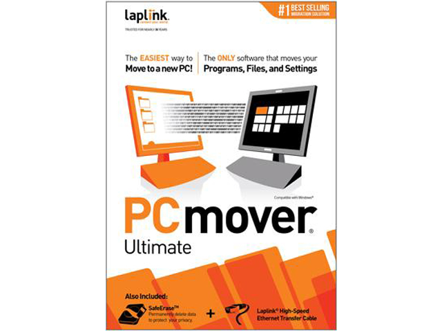 Laplink PCmover Ultimate   Includes High Speed Transfer Cable