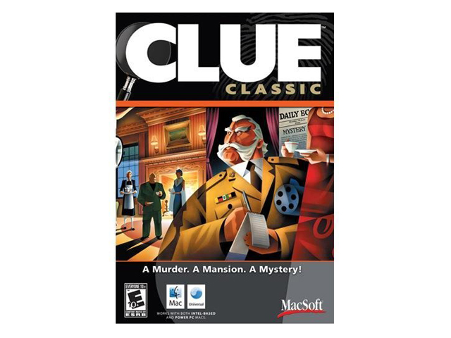    Clue Classic Mac Game DESTINEER