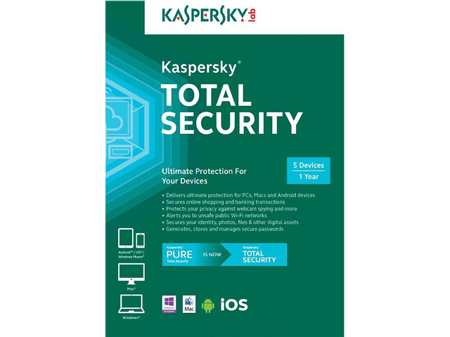 Kaspersky Total Security 5 Devices