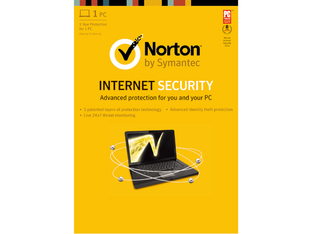 Symantec Norton Internet Security 2013   1 PC  Software