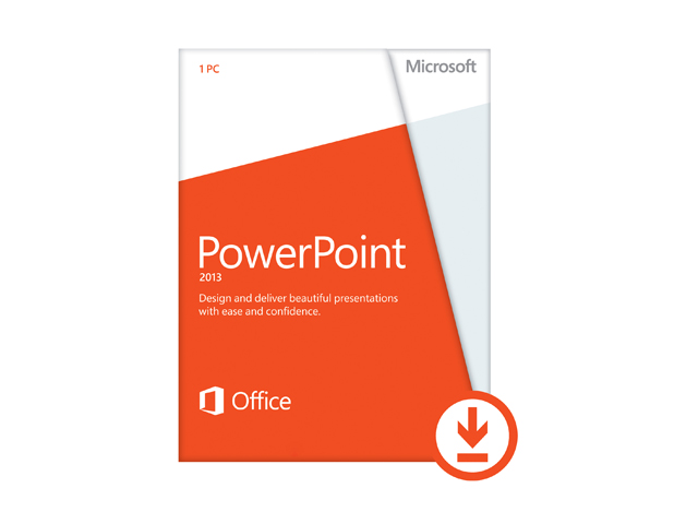 Microsoft PowerPoint 2013 (Non Commercial)      1 PC