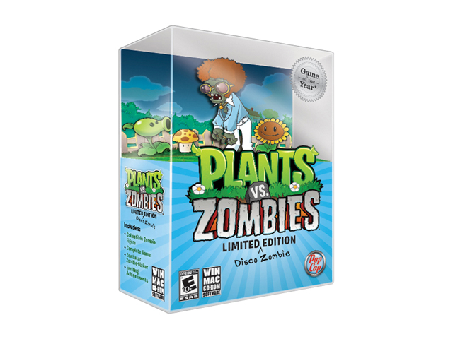   Zombies Game of the Year Disco Zombie Limited Edition PC Game PopCap