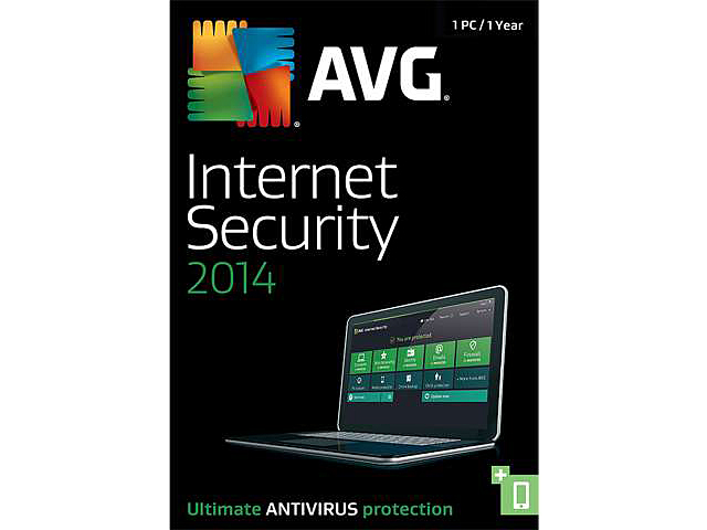 AVG Internet Security 2014   1 PC   Product Key Card   Antivirus & Internet Security