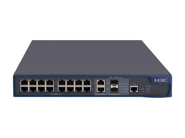 HP JD312A#ABA Managed 3100 16 PoE EI Switch