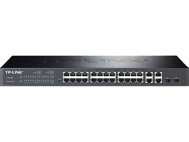 TP LINK TL SL2428 Smart 24 Port Smart Switch