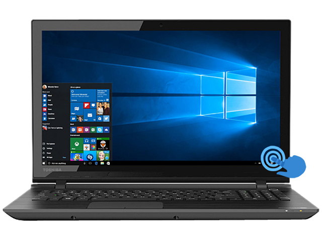 TOSHIBA Laptop Satellite C55DT C5230X AMD A4 Series A4 7210 (1.80 GHz) 4 GB Memory 750 GB HDD AMD Radeon R3 Series 15.6" Touchscreen Windows 10 Home