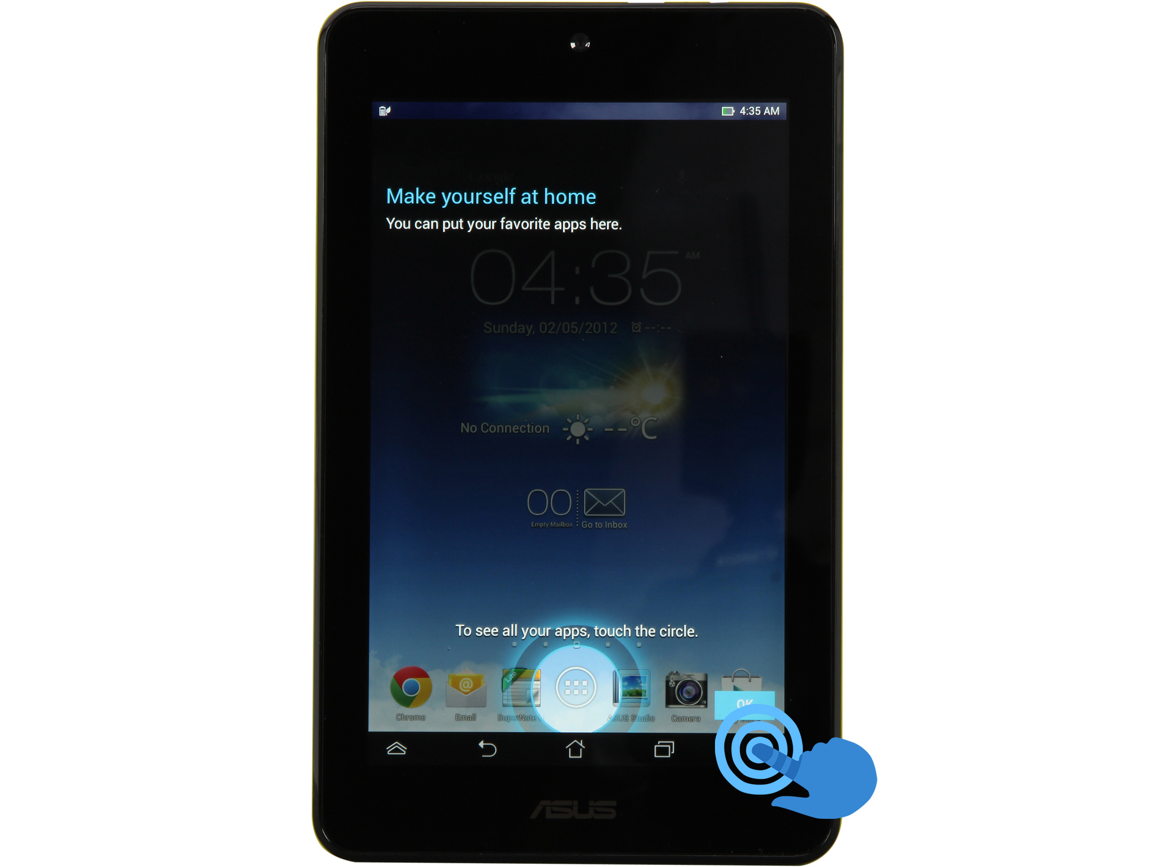 ASUS MeMO Pad HD7 Tablet   Quad Core 1GB DDR3 RAM 16GB Flash 7" IPS 1280x800 WiFi, GPS    Blue Color (ME173X A1 BL)