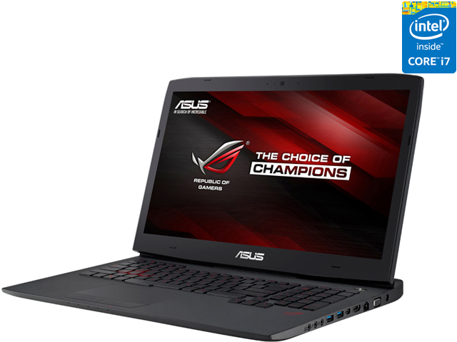 ASUS ROG G751JL DS71 Gaming Laptop 4th Generation Intel Core i7 4720HQ (2.60 GHz) 16 GB Memory 1 TB HDD NVIDIA GeForce GTX 965M 2 GB GDDR5 17.3" Windows 8.1 64 Bit