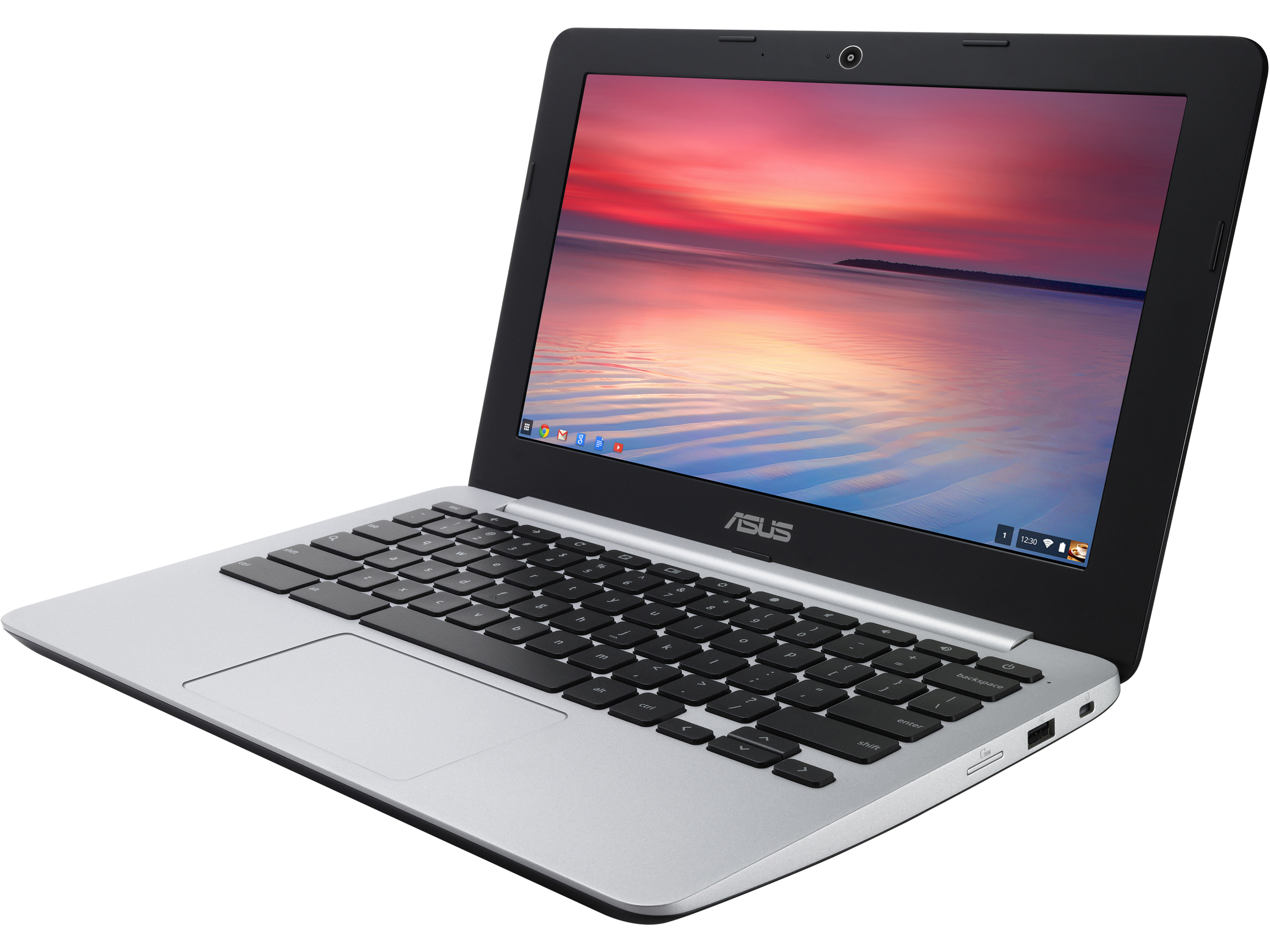 ASUS C200MA DS02 Chromebook Intel Celeron N2840 (2.16 GHz) 4 GB Memory 16 GB EMMC SSD 11.6" Chrome OS