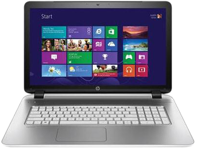 Refurbished HP Laptop Pavilion 17 F032CY AMD A10 Series A10 5745M (2.10 GHz) 6 GB Memory 1 TB HDD AMD Radeon HD 8610G 17.3" Windows 8.1 64 Bit