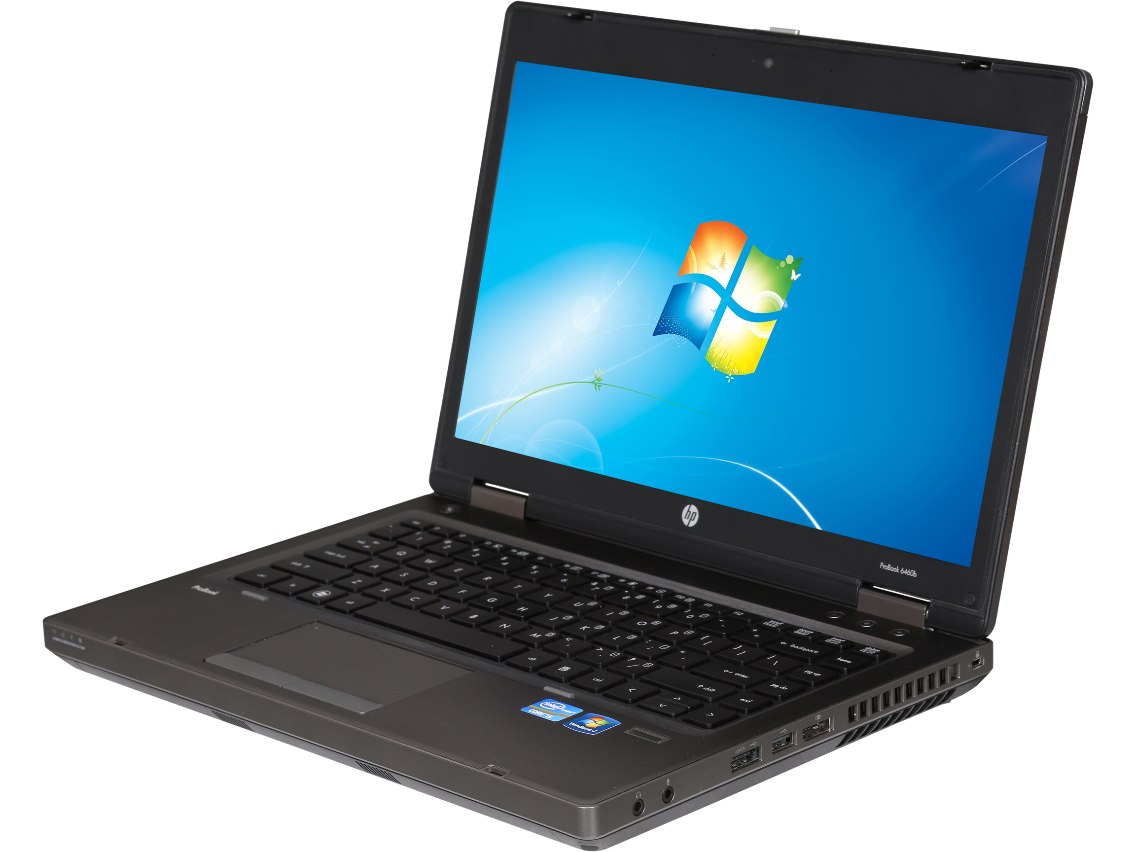 Refurbished HP Laptop 6460 Intel Core i5 2nd Gen 2520M (2.50 GHz) 4 GB Memory 128 GB SSD 14.0" Windows 7 Professional 64 Bit