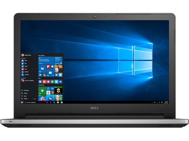 DELL Laptop Inspiron i5559 5347SLV Intel Core i5 6200U (2.30 GHz) 12 GB Memory 1 TB HDD Intel HD Graphics 520 15.6" Intel RealSense 3D Camera Touchscreen Windows 10 Home 64 Bit