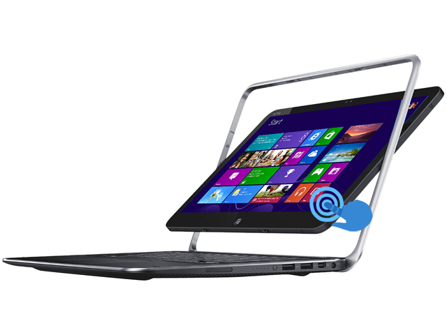 DELL XPS 12 Intel Core i5 4200U 4GB Memory 128GB SSD 12.5" Touchscreen 2in1 Ultrabook Windows 8.1 64 bit  (XPSU12 4671CRBFB)