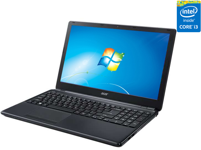 Acer Laptop Aspire E E1 572 6459 Intel Core i3 4010U (1.7 GHz) 4 GB Memory 500 GB HDD Intel HD Graphics 4400 15.6" Windows 7 Home Premium 64 Bit