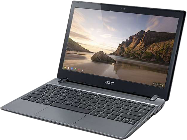 Refurbished Acer C710 2826 11.6” Chromebook Intel Celeron 847 1.1Ghz 2GB RAM 16GB SSD Google Chrome OS Manufacturer Recertified