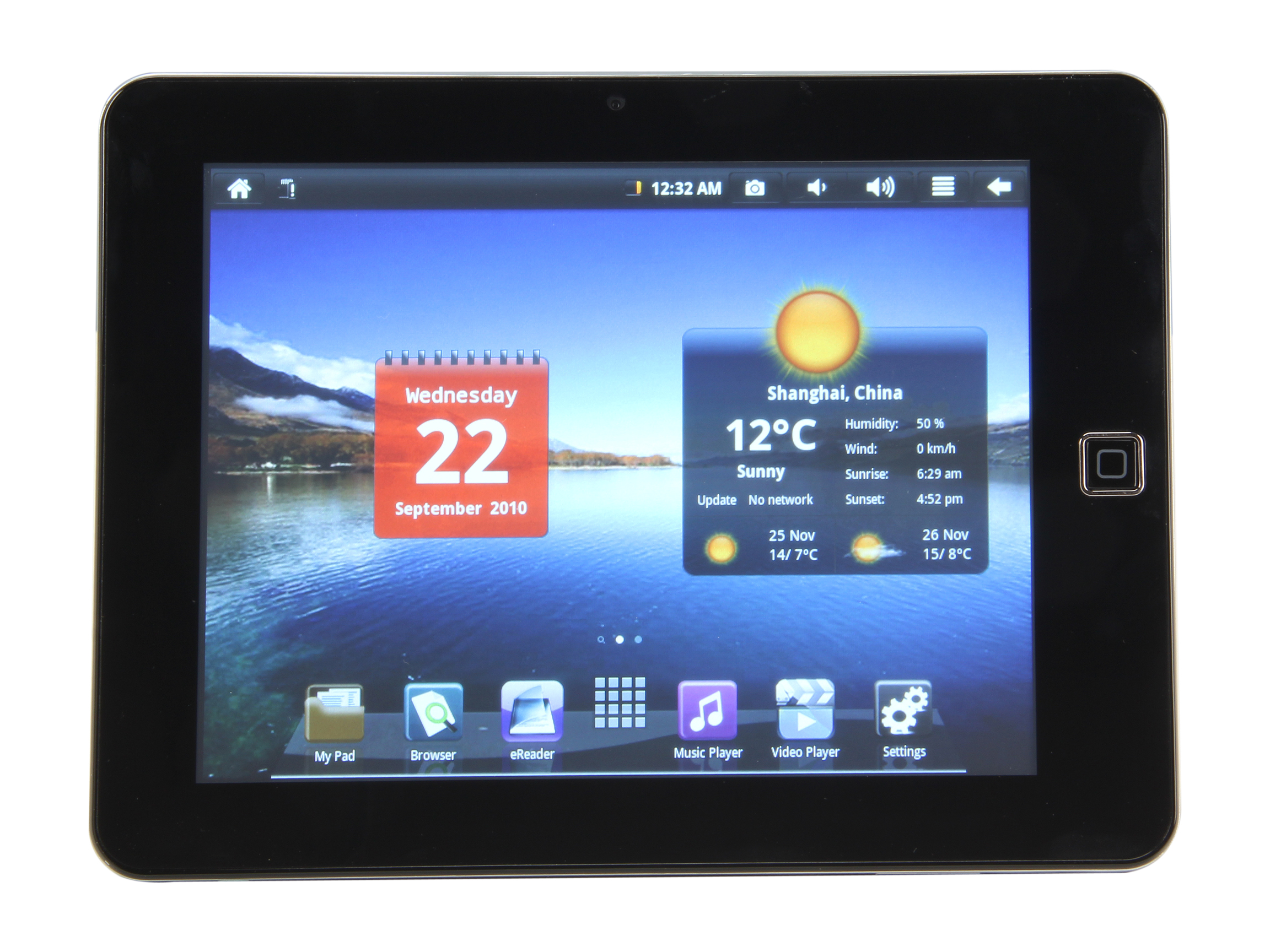 Refurbished Curtis KLU LT8025 IMAPx200 ARM 11 1.00GHz 8" 256MB DDR II Memory 2GB Tablet PC