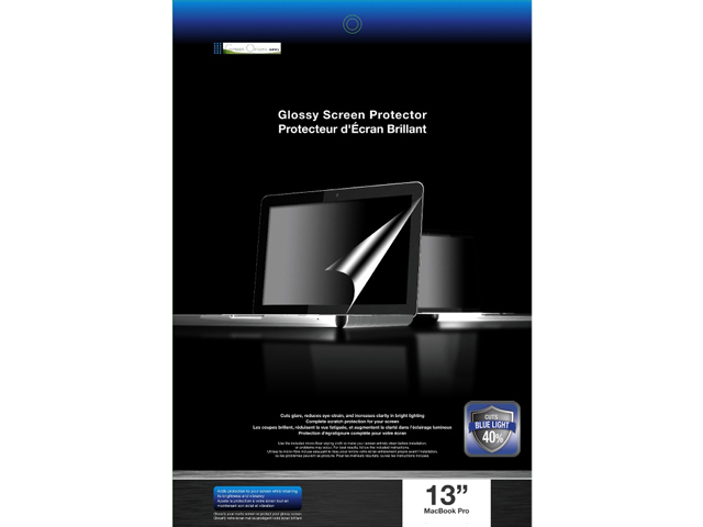 Green Onions supply EyeComfort Crystal Anti Fingerprint Screen Protector for Apple MacBook Pro Retina 13 Inch RT SPMBPR1301AFB