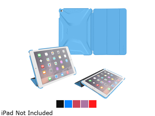 roocase Blue Optigon 3D Slim Shell Folio Case Smart Cover for Apple iPad Air 2 (6th Generation 2014) /YMAPLAIR2OPTSSBL