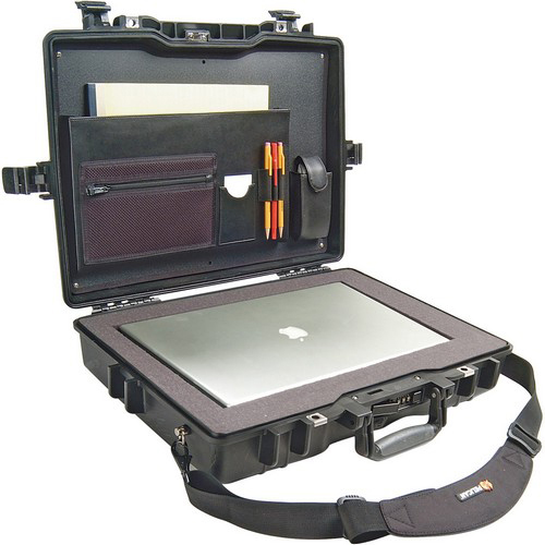 Pelican Black Stainless Steel Notebook Case Model 1495 008 110