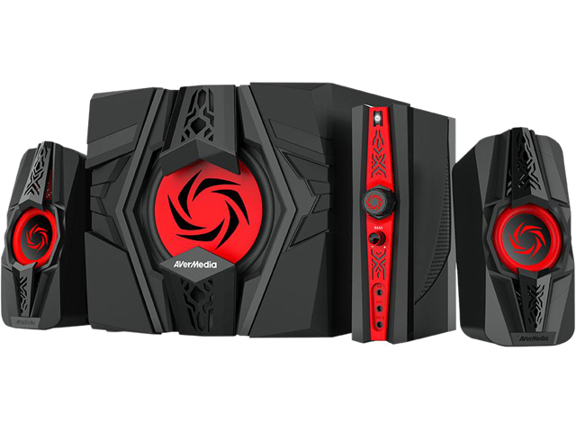 AVerMedia GS310 DM 40W 2.1 Gaming Speakers