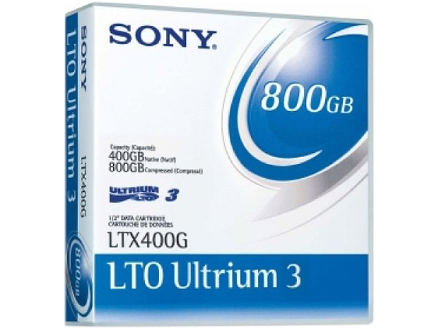 Sony LTO3 Ultrium Data Cartridge, 400GB/800GB