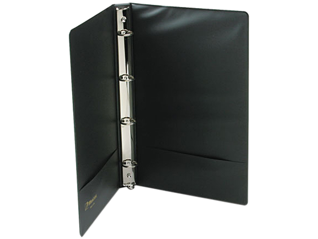 Wilson Jones 80674 Legal Size 4 Ring Binder, 14 x 8 1/2, 1" Capacity, Black