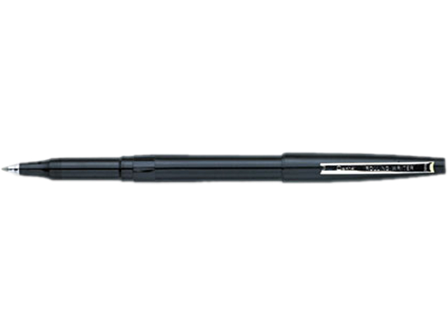 Pentel Rolling Writer Roller Ball Pen, Black Ink, Medium, 0.40 mm (Dozen)