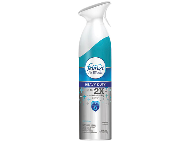 Febreze 88766   Air Effects, Heavy Duty, Crisp Clean, 9.7 oz. Aerosol Can