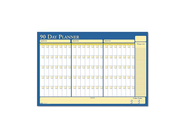 House of Doolittle 637 Reversible Laminated Organizer, 90/120 Day, 36 x 24