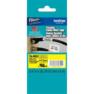 Brother TZe FX631 Flexible Thermal Label