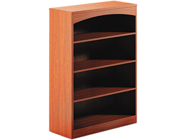 Mayline BTB42S36L Brighton Series Laminate 4 Shelf Bookcase, 36w x 15d x 50 1/2h, Cherry