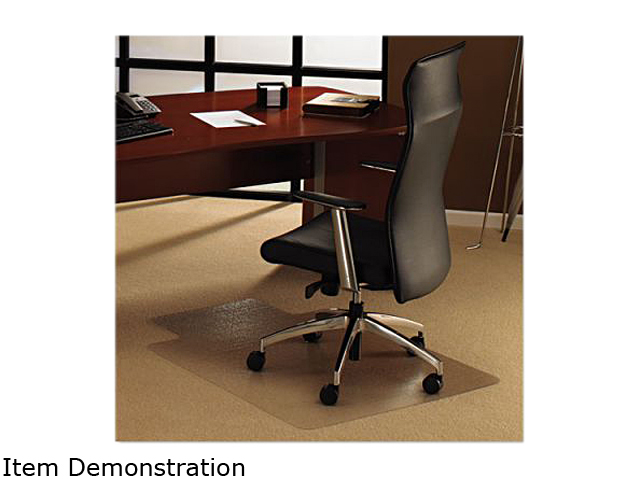 Floortex 1113427LR ClearTex Ultimat Polycarbonate Chair Mat For Plush Pile Carpets