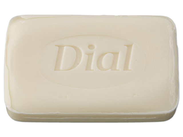 Dial DIA 00197 White Marble Deodorant Soap Bar, Individually Wrapped, White, 2.5oz Bar