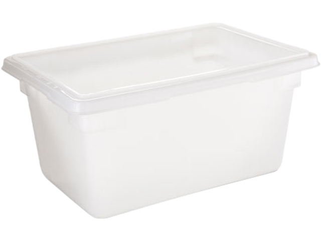 Rubbermaid Commercial RCP 3504 WHI Food/Tote Box 