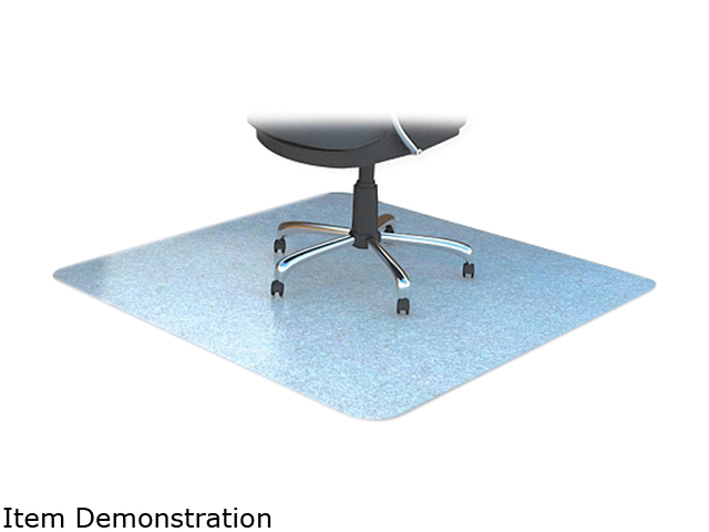 Lorell Polycarbonate Chair Mat
Hard Floor, Carpeted Floor   60" Length x 60" Width   Polycarbonate   Clear
