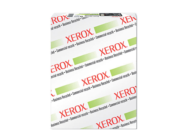 Xerox 3R6297 Recycled Copy/Print Ppr, 3 Hole Punch, 92 Bright, 20lb, Ltr, White, 500 Shts/Rm