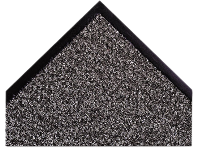 Crown                                    Dust Star Microfiber Wiper Mat, 36" x 60", Charcoal