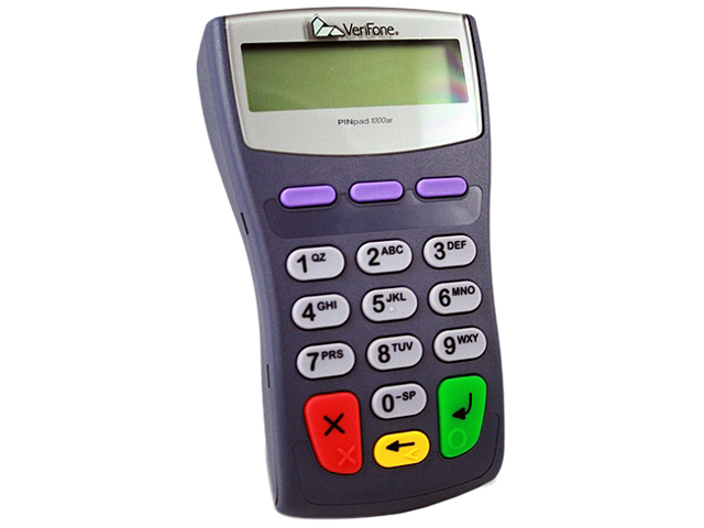 VeriFone PINpad 1000SE Consumers PIN pad and Contactless Payment Terminals   Cable and Power Supply Not Included